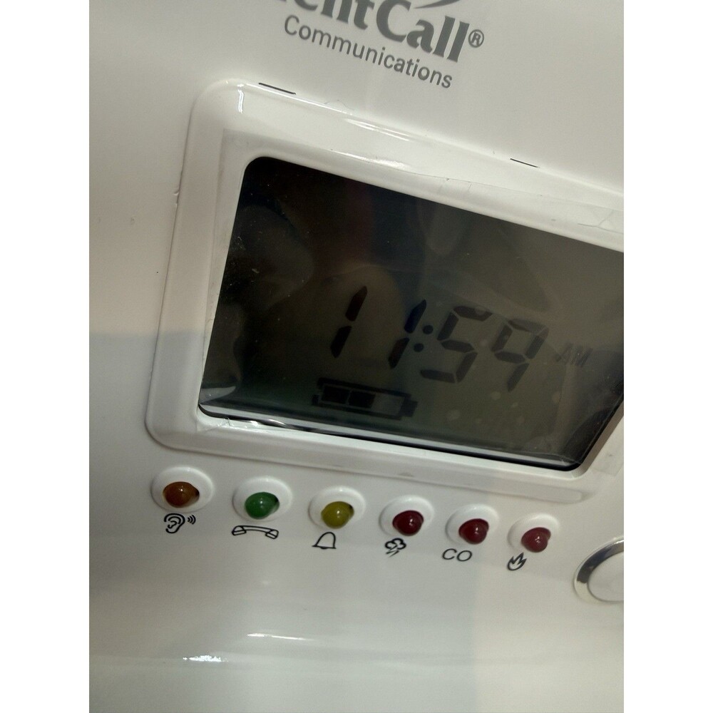 SilentCall Sidekick II SK2-SS Receiver w/ Strobe Light Clock Deaf Hard Hearing- - Picture 5 of 16